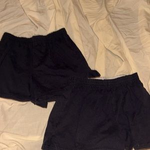 Black shorts